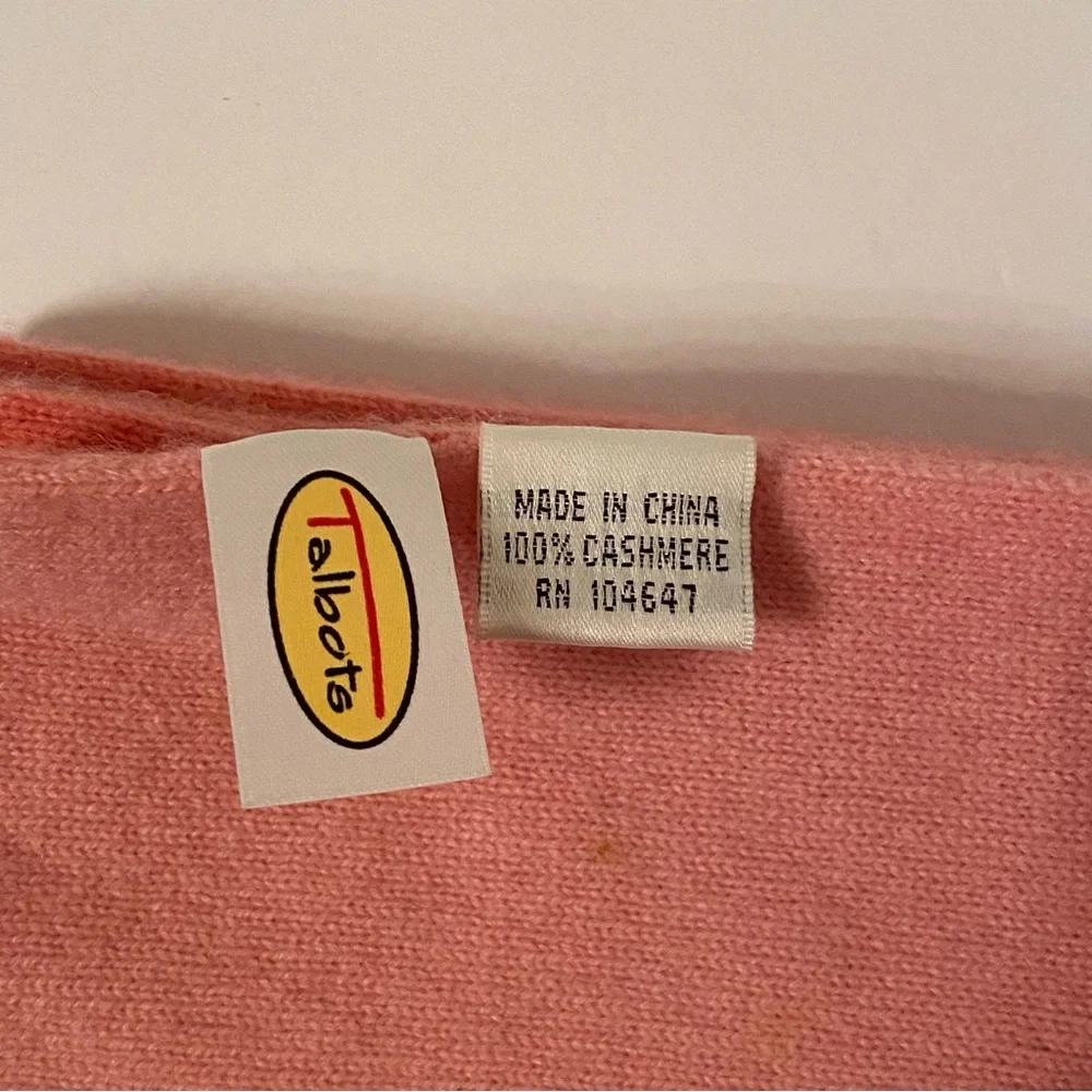 TALBOTS SCARF PINK DOUBLE SIDED CASHMERE LONG RECTANGLE ACCESSORY 2 COLOR